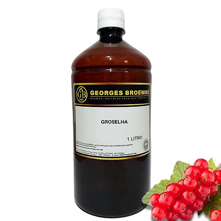 Essência Alimentícia De Groselha 1l Gb Aroma E Sabor