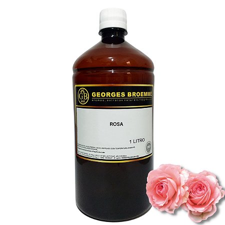 Essência Alimentícia De Rosa 1l Gb Aroma E Sabor