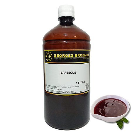 Essência Alimentícia De Barbecue 1l Gb Aroma E Sabor
