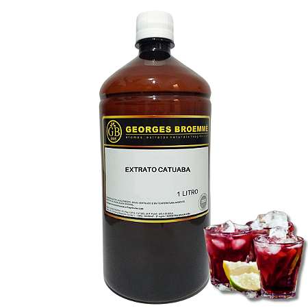 Extrato Natural De Catuaba Alimentício Líquido 1L Georges Broemmé