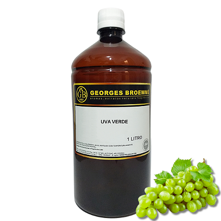 Essência Alimentícia De Uva Verde 1l Gb Aroma E Sabor