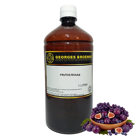 Essência Alimentícia De Frutas Roxas 1l Gb Aroma E Sabor