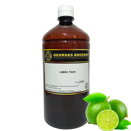 Essência Alimentícia De Limão Taiti 1l Gb Aroma E Sabor