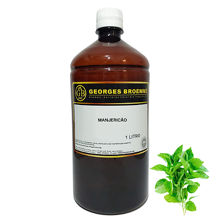 Essência Alimentícia De Manjericão 1l Gb Aroma E Sabor