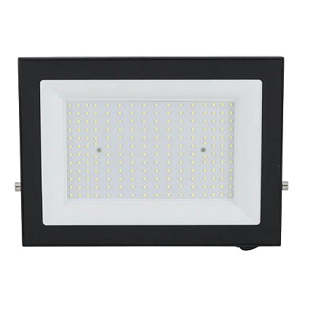 Refletor LED 200W 6000K Bivolt Preto IP66 Prova D'água Gaya