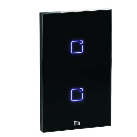 Interruptor Smart Home Touch 2 Botões Wifi WEG