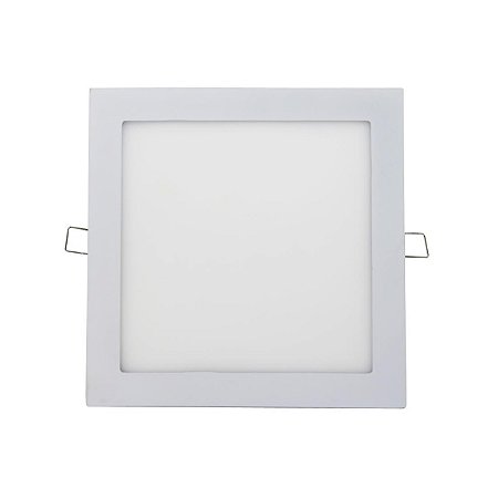 Painel LED Quadrado Embutir 12W 3000K Branco G-Light