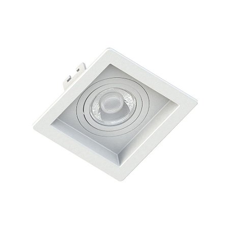 Spot Embutido MR11 Mini Dicroica Quadrado Recuado Save Energy