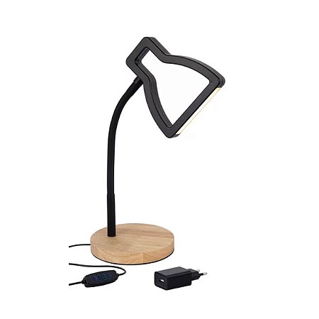 Luminária de Mesa 3D LED Integrado Orion 5W Dimerizável GMH