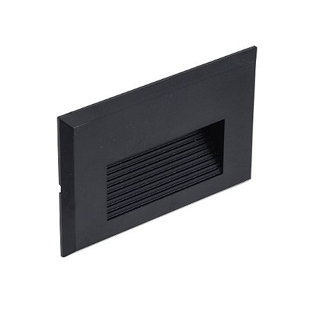 Balizador TOVI Preto LED 2W 3000K 4x2 Gaya