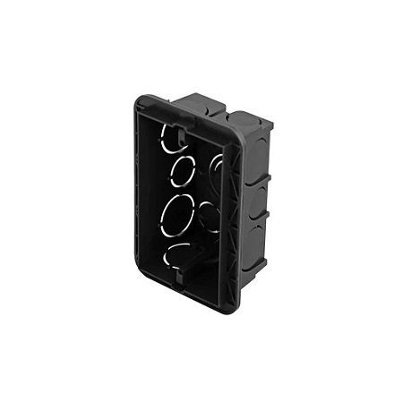 Caixa Embutir Para Alvenaria 4X2 Preta Legrand