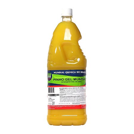 Lava Banheiros - Pinho Gel Mundial - 2 L