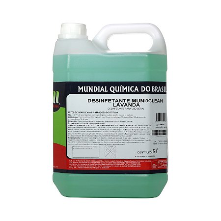 Desinfetante Mundclean Lavanda - 5 L