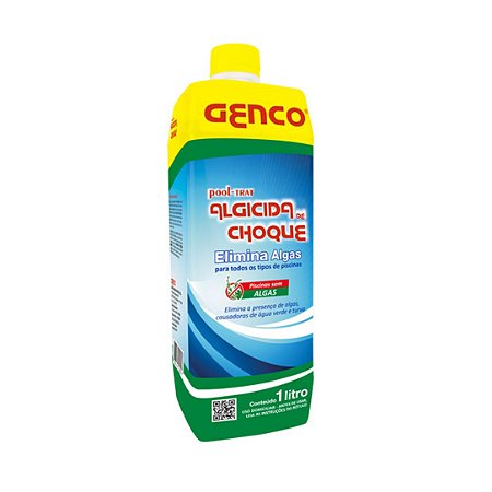 ALGICIDA DE CHOQUE GENCO - 1 LITRO