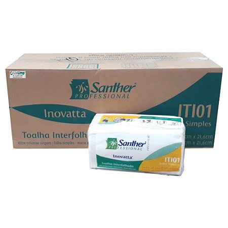 Toalha Interfolhada Inovatta Folha Dupla