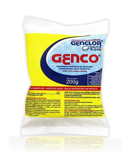 Tablete Cloro Estabilizado Genco.
