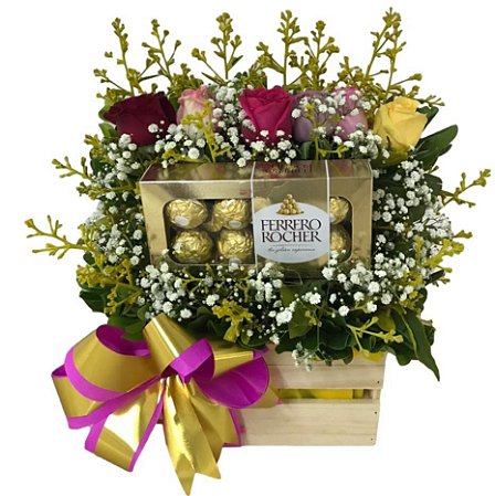 Arranjo de Flores - Doce Apaixonado