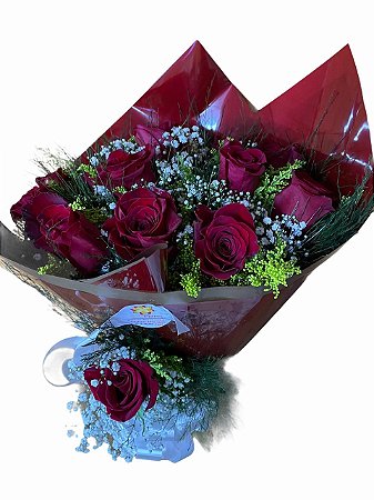 Buque de 15 rosas vermelhas