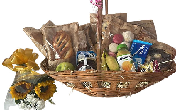 Cesta de café da Manhã - Delicia da manhã -