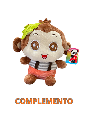 Macaco em pelúcia