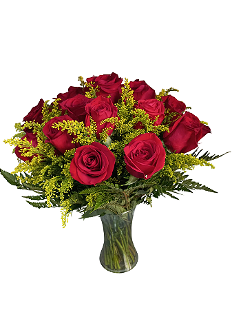 🌹 Arranjo Elegance Rosas Vermelhas 🌹
