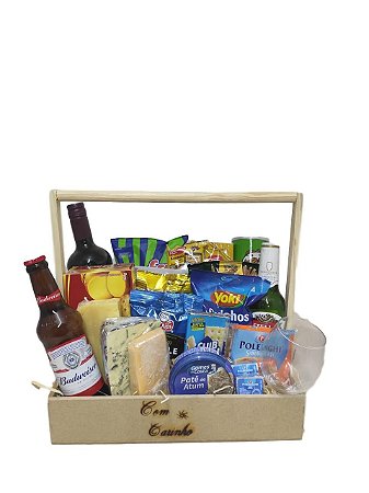 Cesta Queijo e Vinho - Romance