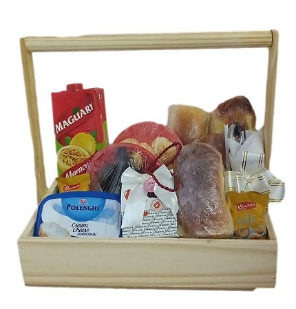 cesta de chá da tarde - DELICIAS DA TARDE  -    ( produto com disponibilidade de horário verificar antes da compra )