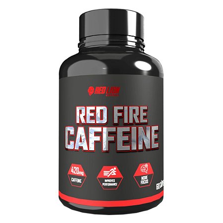 RED FIRE CAFFEINE 60 CAPS - RED LION