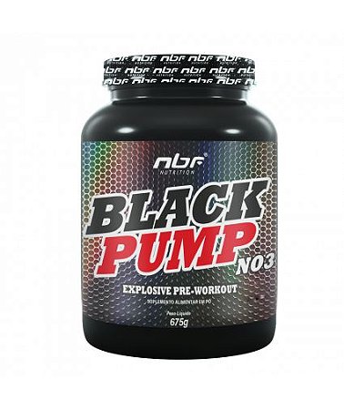 BLACK PUMP NO3 675G - NBF