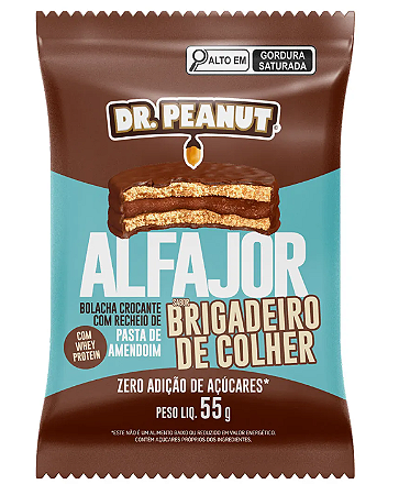 ALFAJOR 55G - DR PEANUT