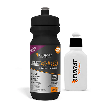 KIT RECARB ENERGY GEL 600G - REIDRAT NUTRITION