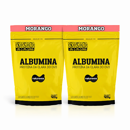 COMBO 2X ALBUMINAS 420G - NATUROVOS