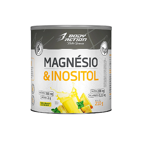 MAGNESIO E INOSITOL 210G MARACUJÁ - BODY ACTION