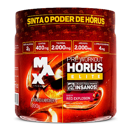 HÓRUS ELITE 390G - MAX TITANIUM