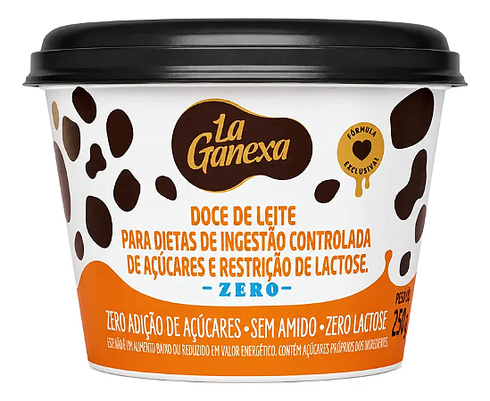 DOCE DE LEITE ZERO 250G - LA GANEXA