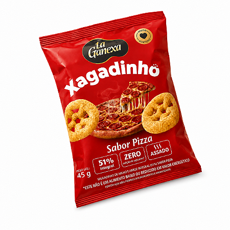 XAGADINHO 45G PIZZA - LA GANEXA