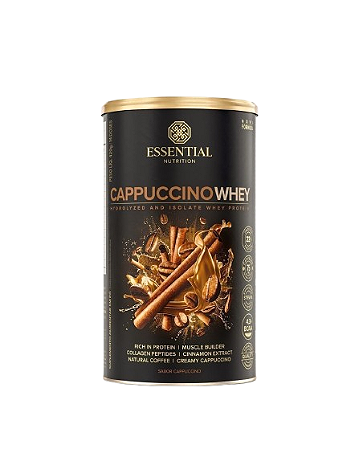 CAPPUCCINO WHEY 420G - ESSENTIAL NUTRITION