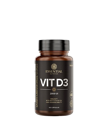 VIT D3 120 CAPS - ESSENTIAL NUTRITION