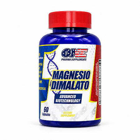 MAGNESIO DIMALATO 60 CAPS - ONE PHARMA