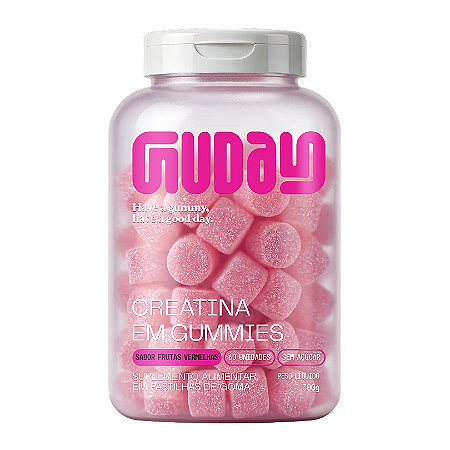 CREATINA EM GUMMIES 60 DOSES (300G) - GUDAY