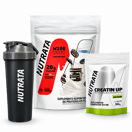W100 900G + CREATIN UP 300G - NUTRATA
