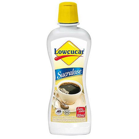 Adoçante Líquido Sucralose Lowçucar 80ml