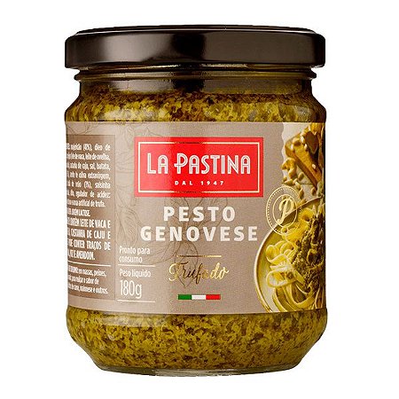 Pesto Genovese Trufado La Pastina 180g