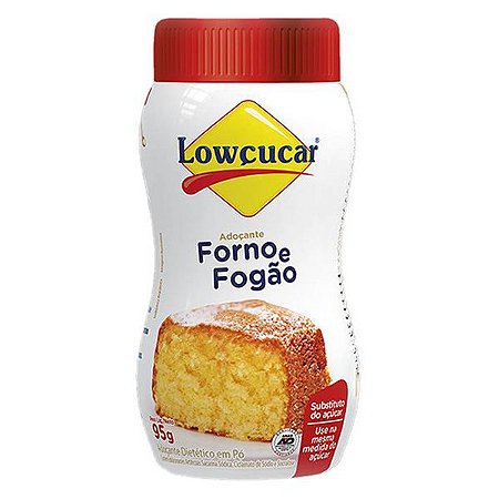 Adoçante Culinário Sucralose Forno & Fogão Lowçucar 95g