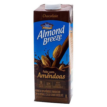 Bebida de Amêndoas com Chocolate Almond Breeze 1L