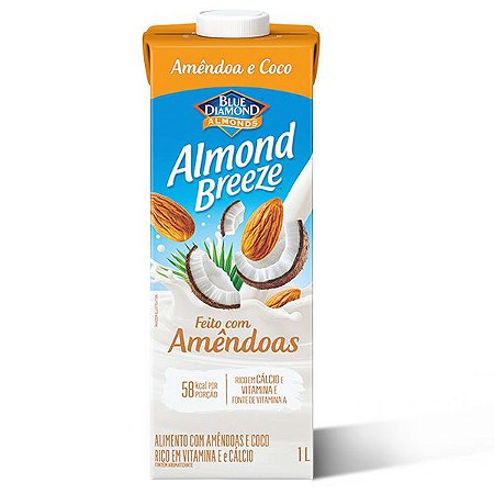 Bebida de Amêndoas com Coco Almond Breeze 1L