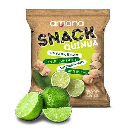 Snack de Quinoa com Limão Amana 40g