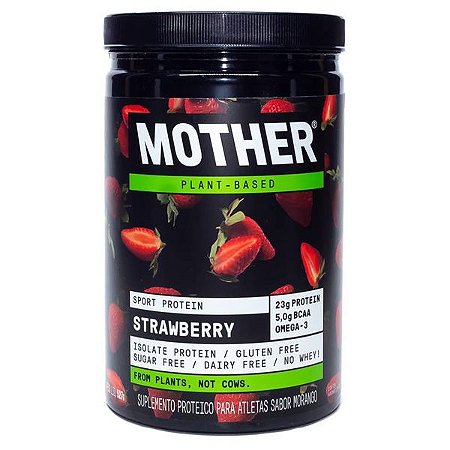 Sport Protein Vegano Morango Mother 544g