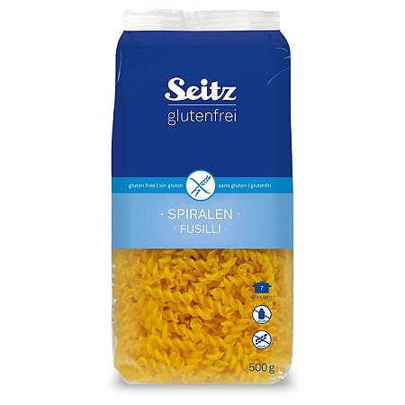 Macarrão Fusilli Sem Glúten Seitz 500g