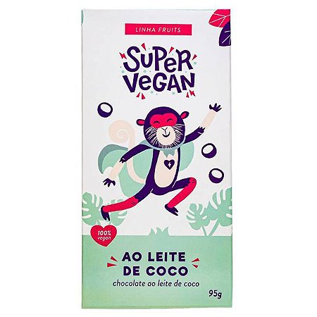 Chocolate ao Leite de Coco Super Vegan 95g